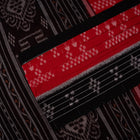 Red Sambalpuri Cotton saree — view 3 of 5