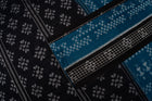Blue Sambalpuri Cotton saree — view 3 of 5