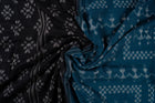Blue Sambalpuri Cotton saree — view 4 of 5