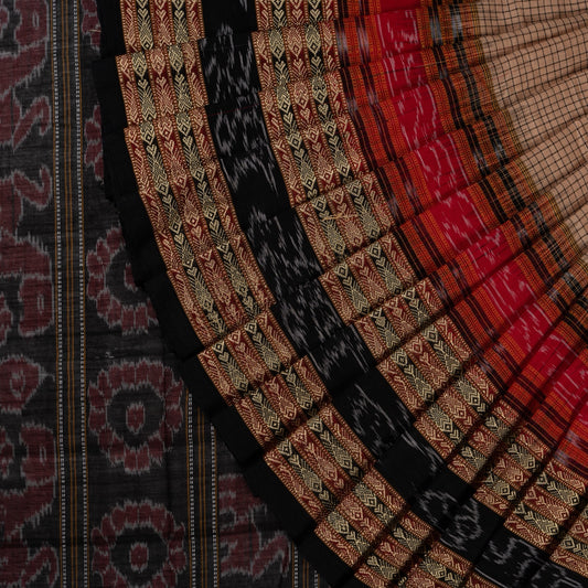 Multi-Color Sachipar Cotton saree — view 1 of 5