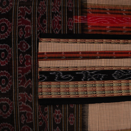 Multi-Color Sachipar Cotton saree — view 2 of 5