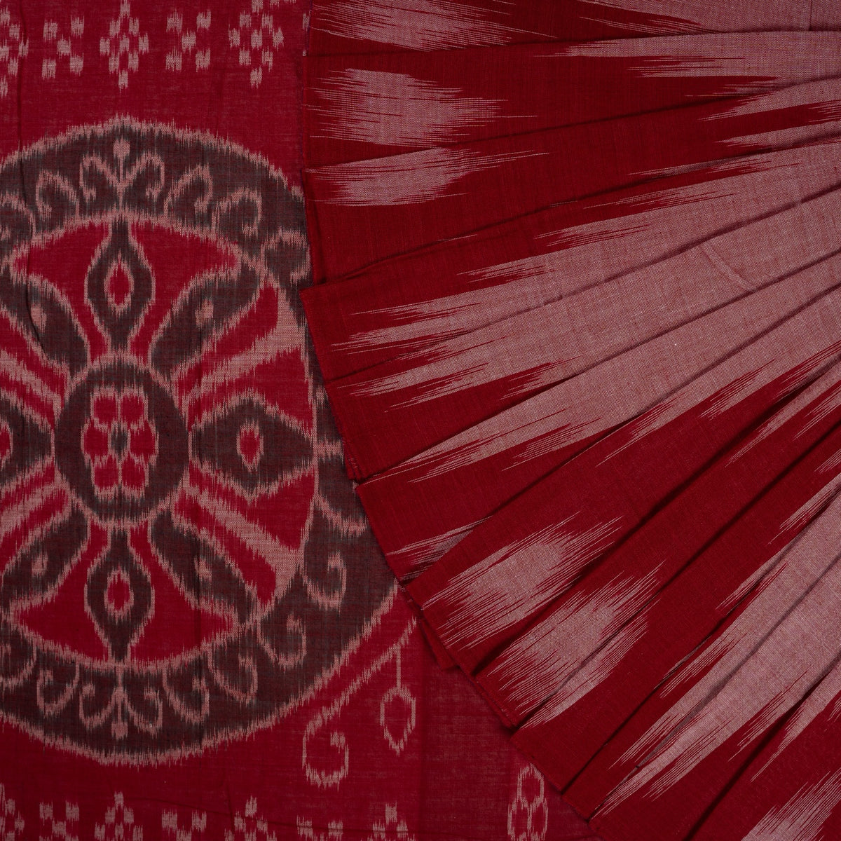 Multi-Color Sambalpuri Cotton saree — view 1 of 5