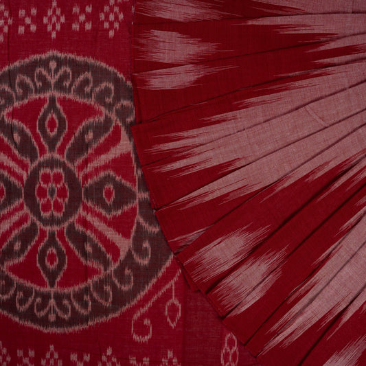 Multi-Color Sambalpuri Cotton saree — view 1 of 5