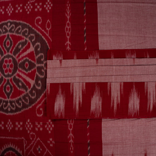 Multi-Color Sambalpuri Cotton saree — view 2 of 5