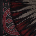 Grey Sambalpuri Cotton Saree with Black Border P79-20-06244