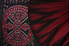 Maroon Sambalpuri Cotton saree — view 1 of 5