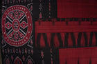 Maroon Sambalpuri Cotton saree — view 2 of 5