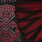 Maroon Sambalpuri Cotton saree — view 1 of 5