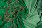Green Sambalpuri Cotton saree — view 4 of 5