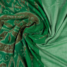 Green Sambalpuri Cotton saree — view 4 of 5
