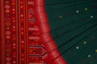 Green Dolabedi Cotton saree — view 1 of 5