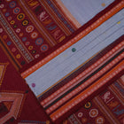Blue Dolabedi Cotton saree — view 3 of 5
