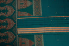 Green Bomkai Cotton saree — view 2 of 5