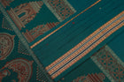 Green Bomkai Cotton saree — view 3 of 5