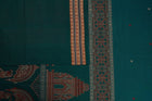 Green Bomkai Cotton saree — view 4 of 5