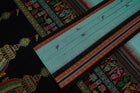 Green Bomkai Cotton saree — view 3 of 5