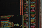 Green Bomkai Cotton saree — view 4 of 5