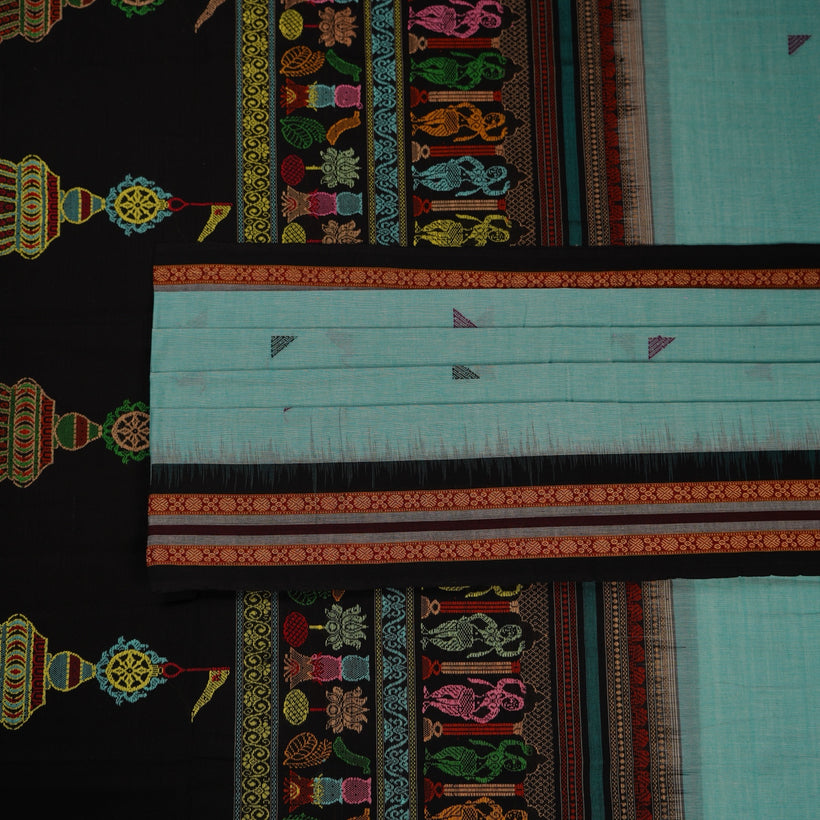 Bomkai weave detail