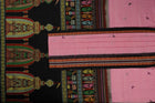 Pink Bomkai Cotton saree — view 2 of 5