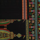 Pink Bomkai Cotton saree — view 4 of 5