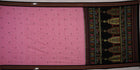 Pink Bomkai Cotton saree — view 5 of 5