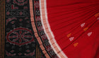 Red Bomkai Cotton saree — view 1 of 5