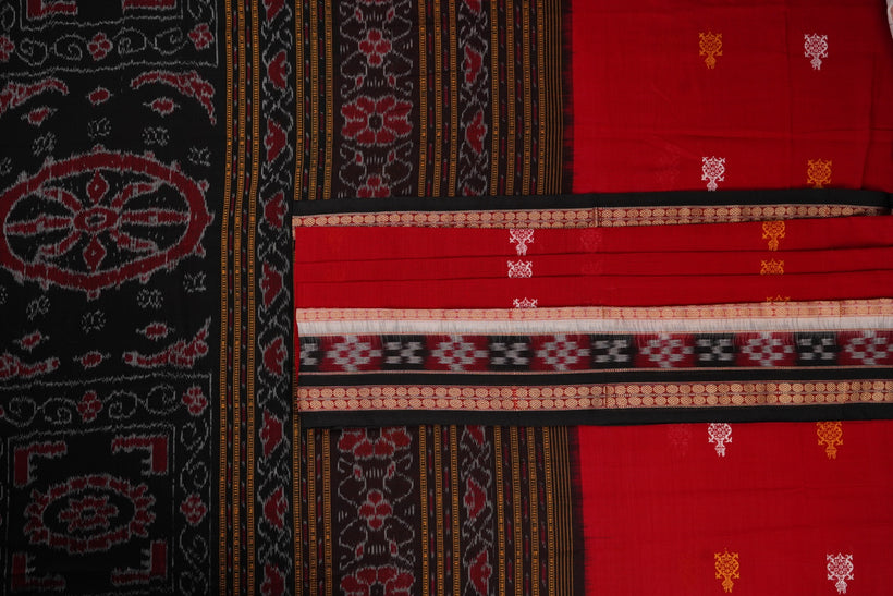 Bomkai weave detail