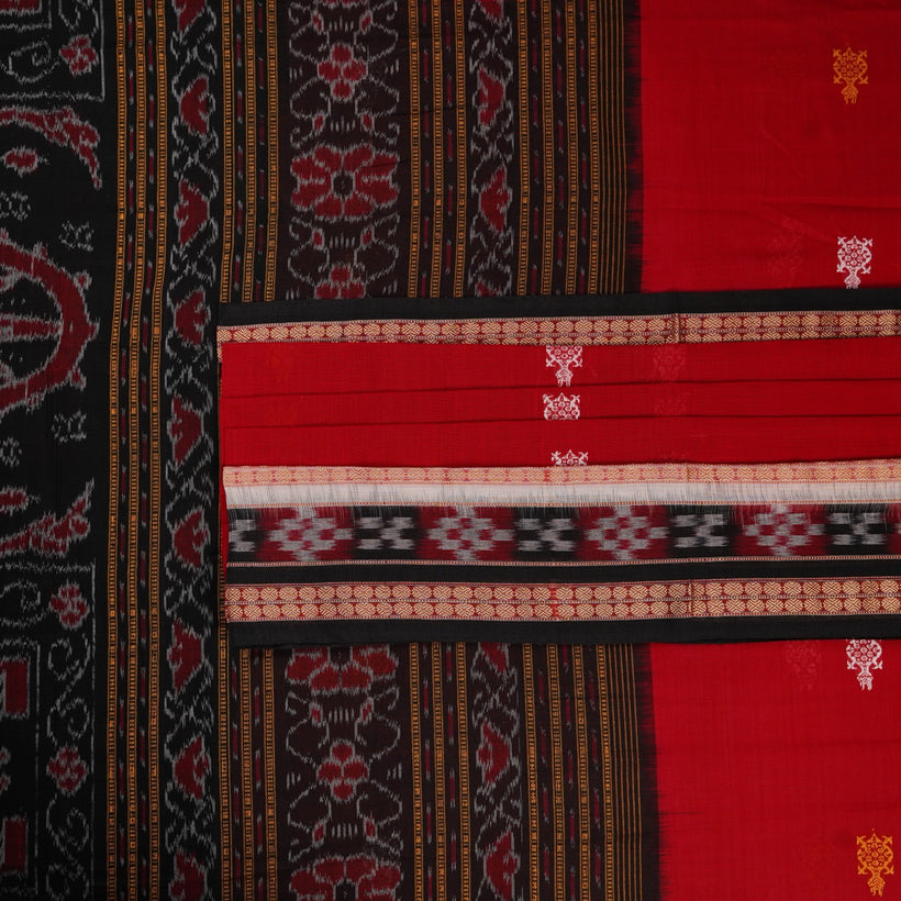 Bomkai weave detail