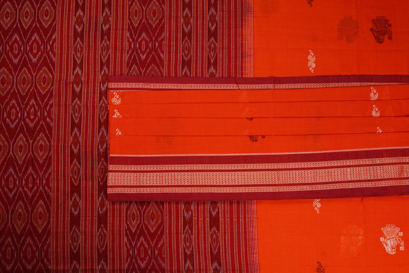 Bomkai weave detail