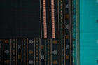 Green Bomkai Cotton saree — view 4 of 5