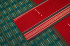 Red Bomkai Cotton saree — view 3 of 5