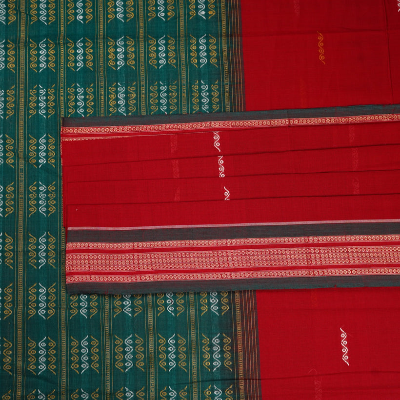 Bomkai weave detail
