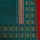 Red Bomkai Cotton saree — view 4 of 5