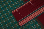 Maroon Bomkai Cotton saree — view 3 of 5