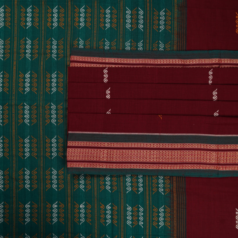 Bomkai weave detail