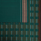 Maroon Bomkai Cotton saree — view 4 of 5