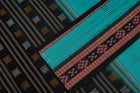 Green Bomkai Cotton saree — view 3 of 5