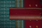 Maroon Bomkai Cotton saree — view 2 of 5