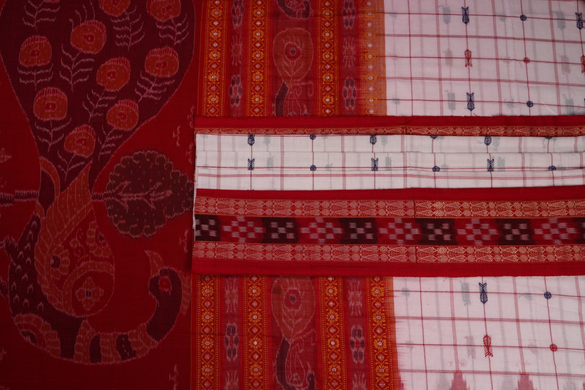 Bomkai weave detail