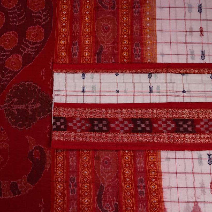 Bomkai weave detail