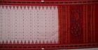 White Bomkai Cotton saree — view 5 of 5