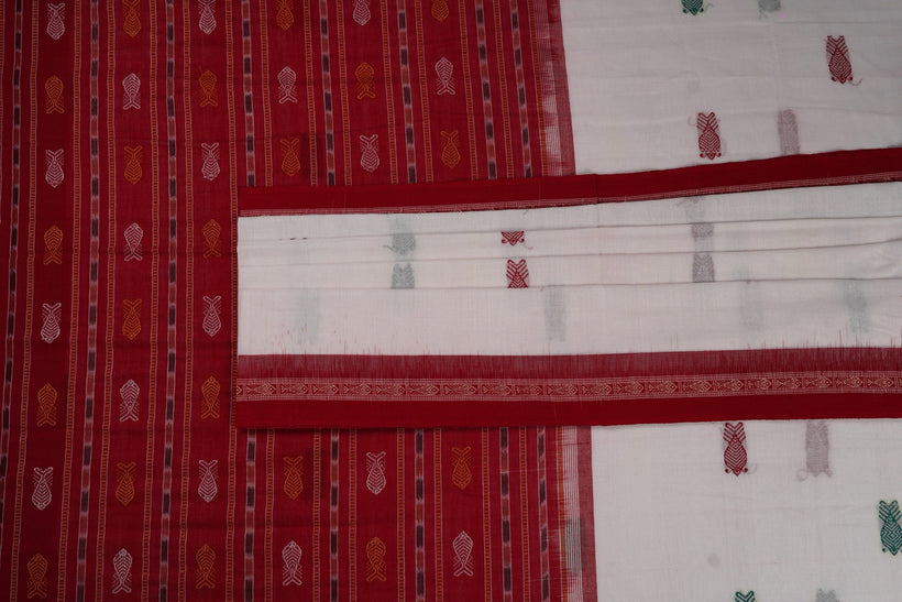 Bomkai weave detail