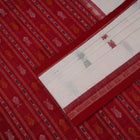 White Bomkai Cotton saree — view 3 of 5