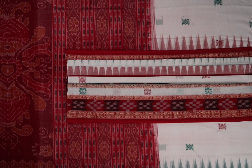 Bomkai weave detail