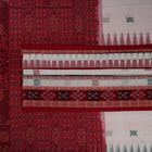 White Bomkai Cotton saree — view 2 of 5