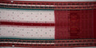 White Bomkai Cotton saree — view 5 of 5