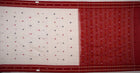 White Bomkai Cotton saree — view 5 of 5