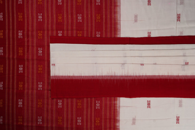 Bomkai weave detail