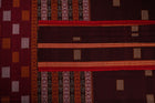 Maroon Bomkai Cotton saree — view 2 of 5