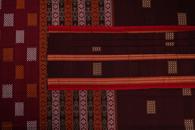 Bomkai weave detail